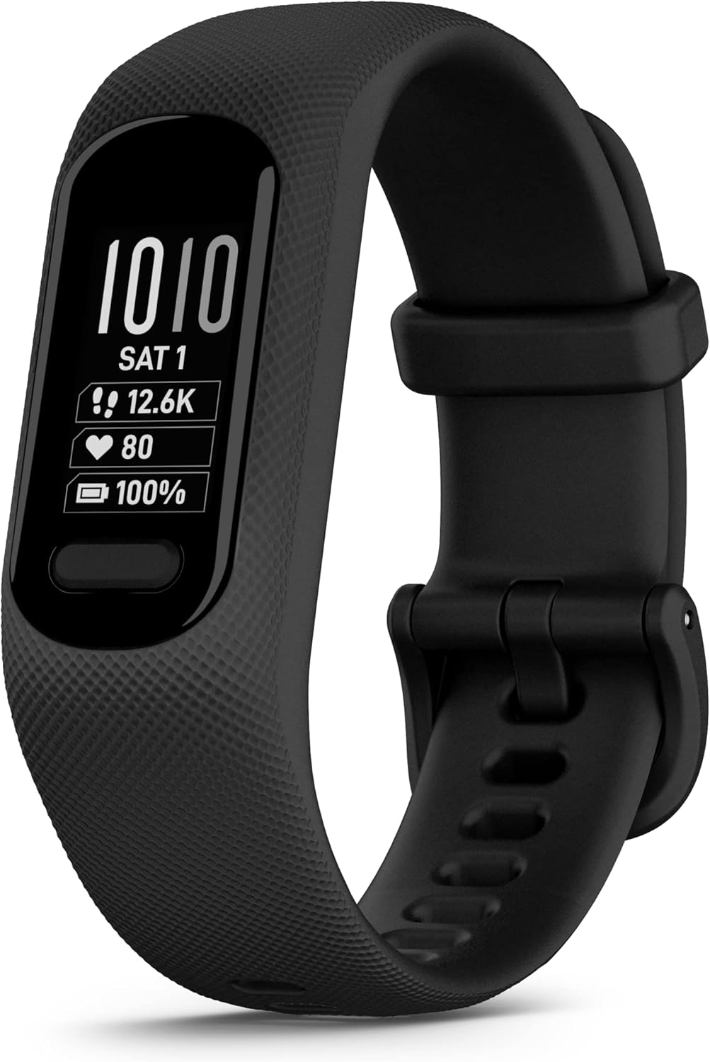 Garmin vívosmart® 5, Fitness Tracker, Long-Lasting Battery, Simple Design, Black Large