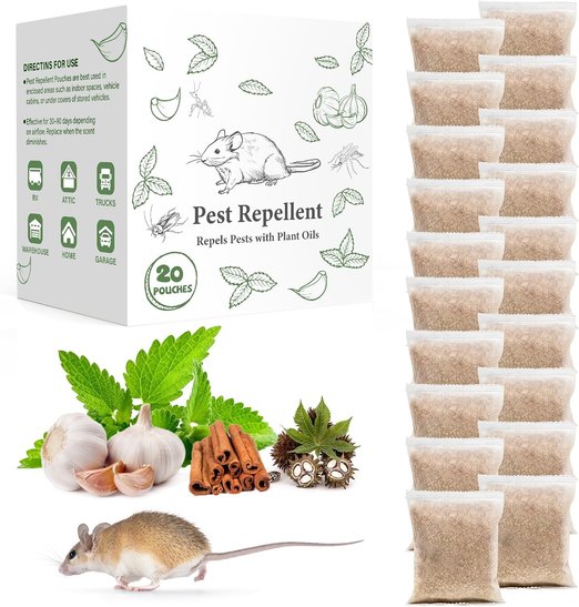 Pest Repellent Plant Oil Pouches (20 stk.)